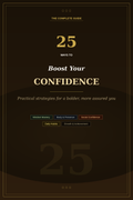 25 Ways To Boost Confidence